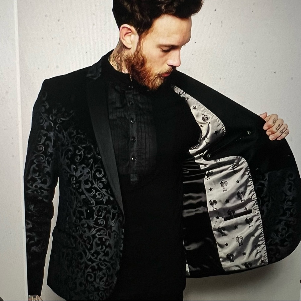 Black Velvet Blazer